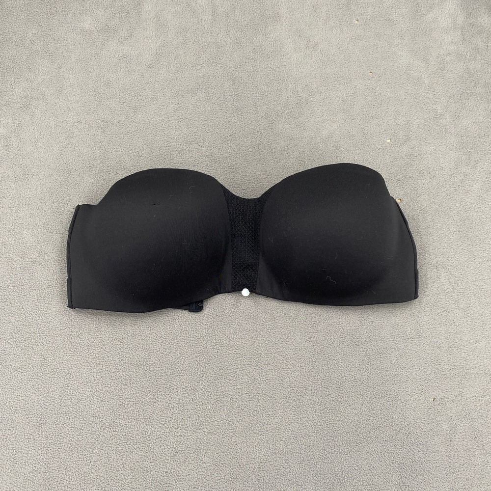 Maidenform Black Strapless Padded Bra SN1262 Size Large